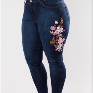 Fashion nova “Billie Jeans” Plus size